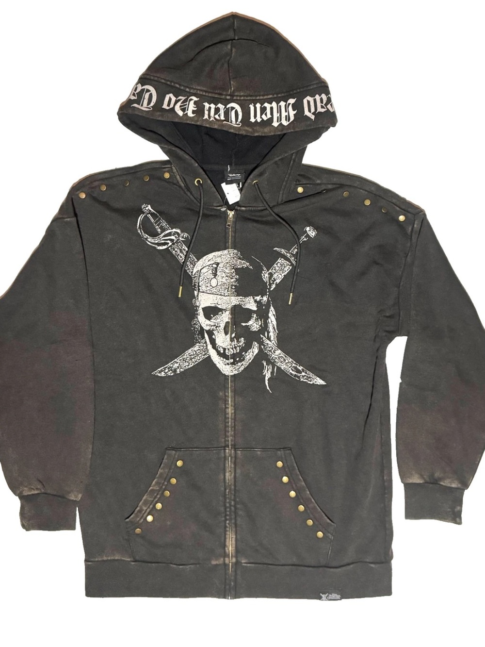 Pirates of the Caribbean Disney Zip hoodie sweatshirt -Hot Topic - Disneyland